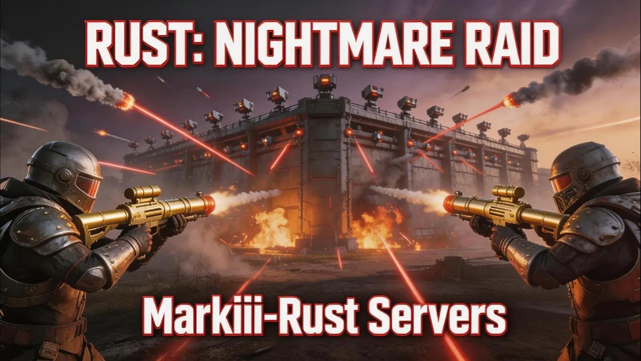 Nightmare Raid Base - Rust Pve - Markiii Rust Servers - Chaos
