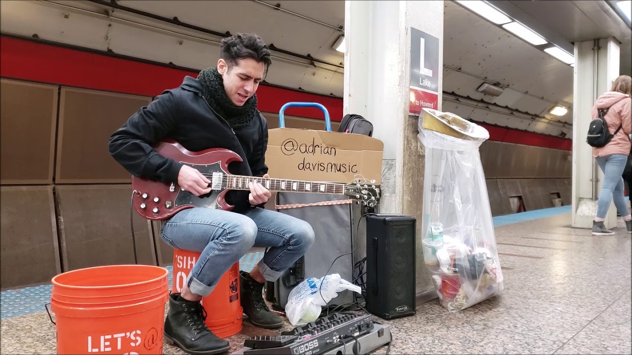 Adrian Davis performing Bink Phloid Time to mellow out the afternoon