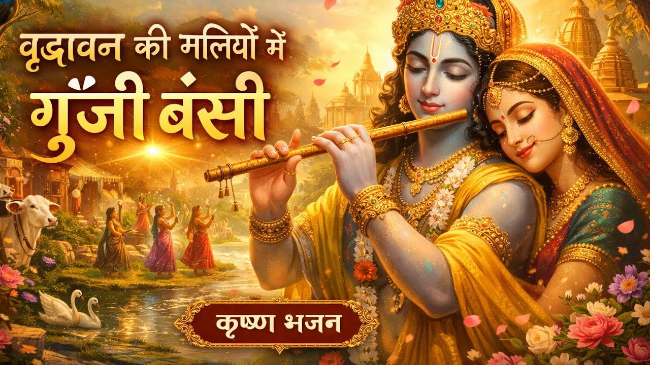 राधे-राधे गूँज उठा वृंदावन | Heart Touching Krishna Bhajan | Peaceful Devotional Song