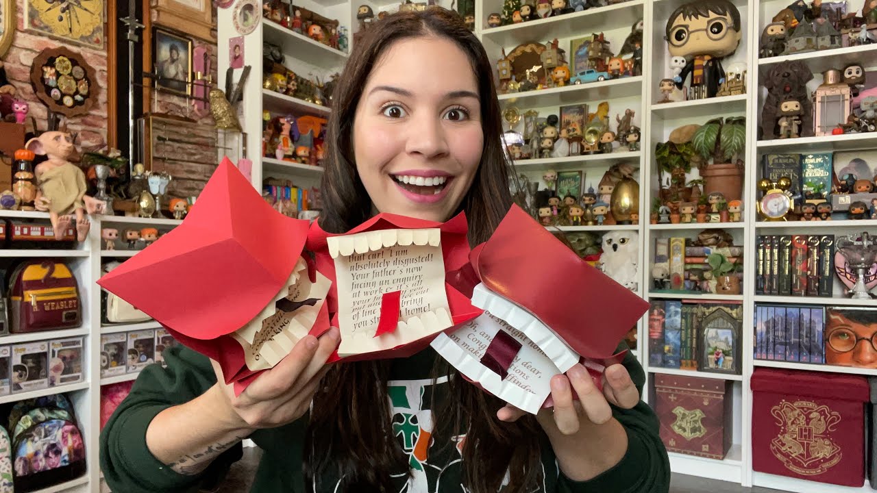 HOWLERS IN MY HARRY POTTER COLLECTION | UNBOXING & COMPARISON