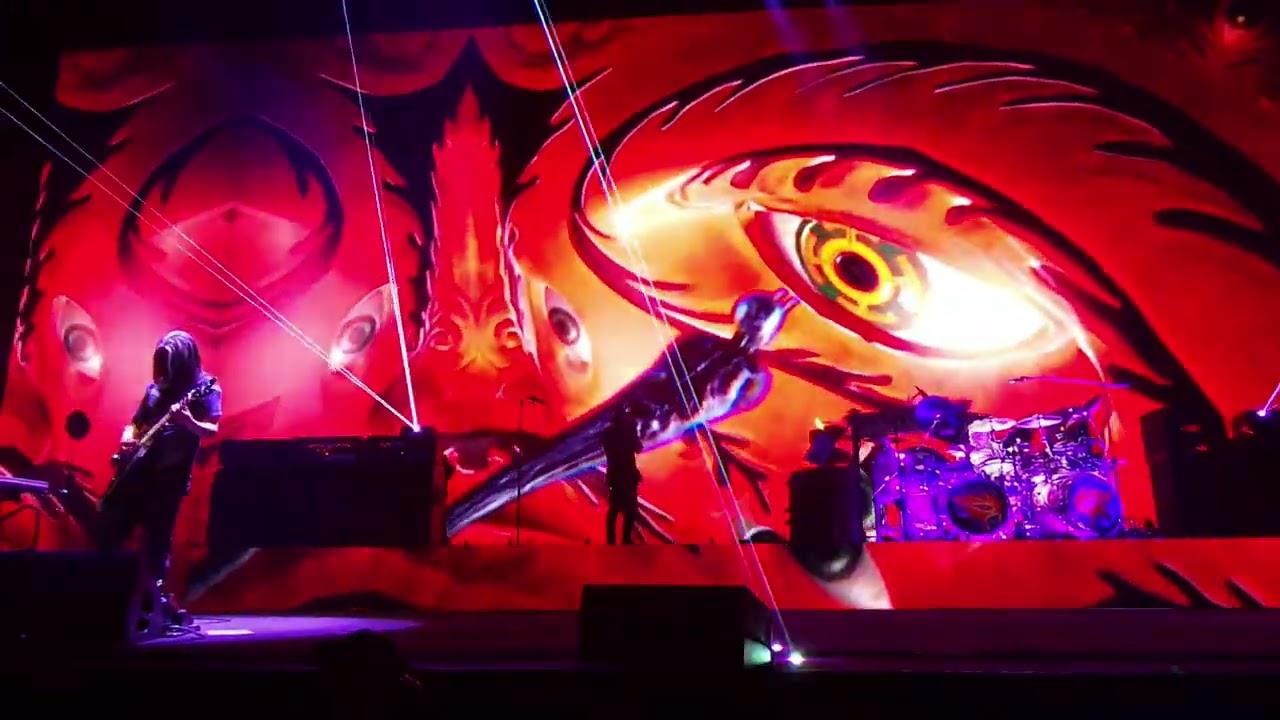 TOOL Vicarious LIVE front row! Perth RAC Arena Insane visuals!