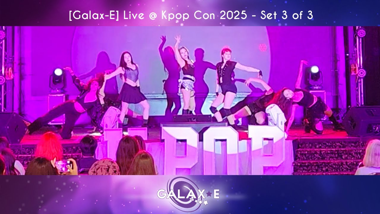 [Galax-E] Live @ Kpop Con Winnipeg 2025 - Set 3 of 3 | Miss A, VIVIZ