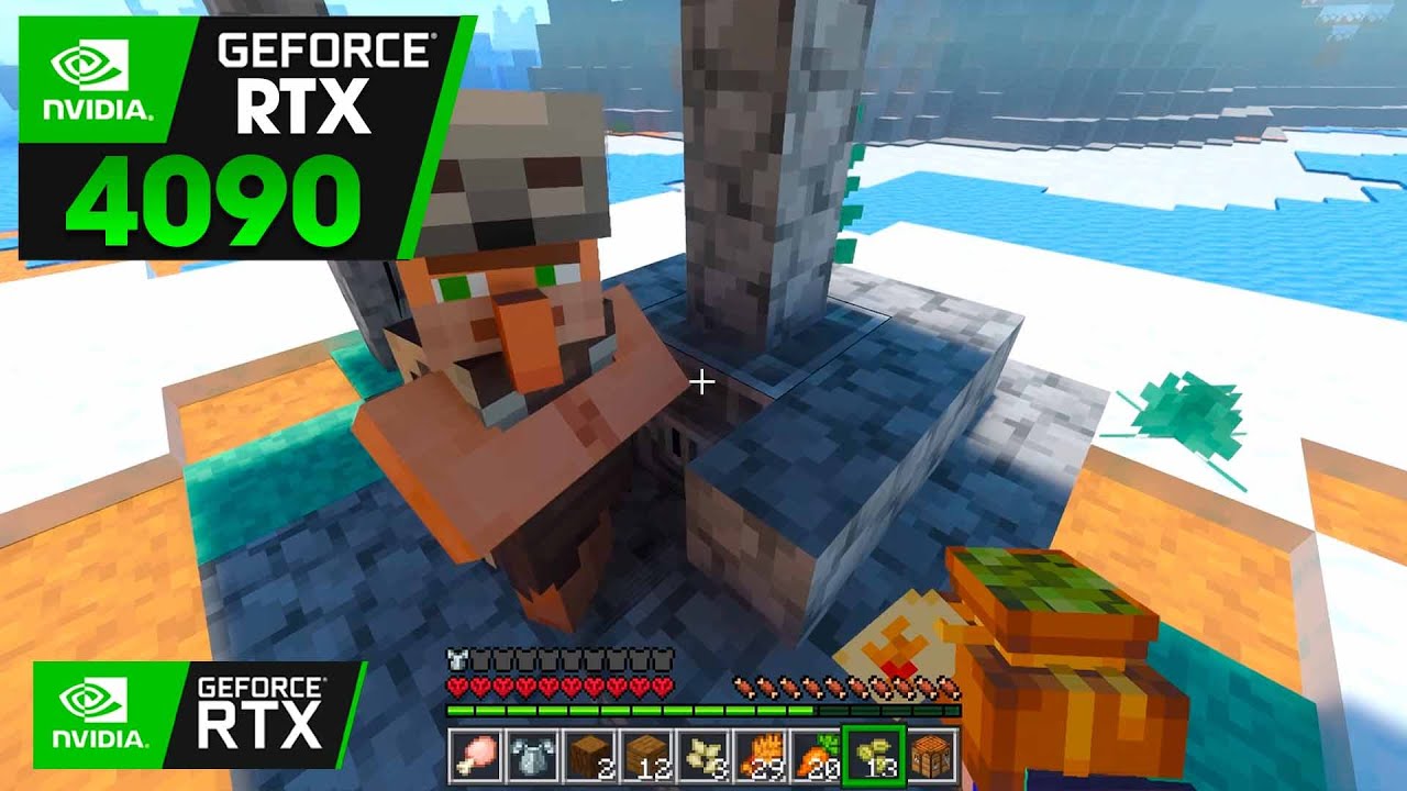 Minecraft Actions & Stuff | RTX 4090 - RYZEN 9 7950X3D (GRAFICOS AL MAXIMO - RAY TRACING)