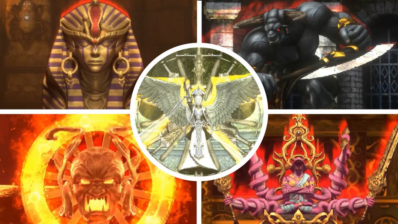 Actraiser Rennaisance - All Bosses + Secret Boss | 1080P 60 FPS