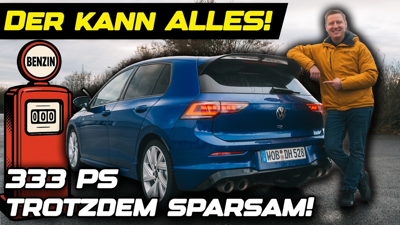 2025 VW Golf R (333PS, 420Nm) | PERFEKTER Begleiter für den Alltag | 800KM TEST
