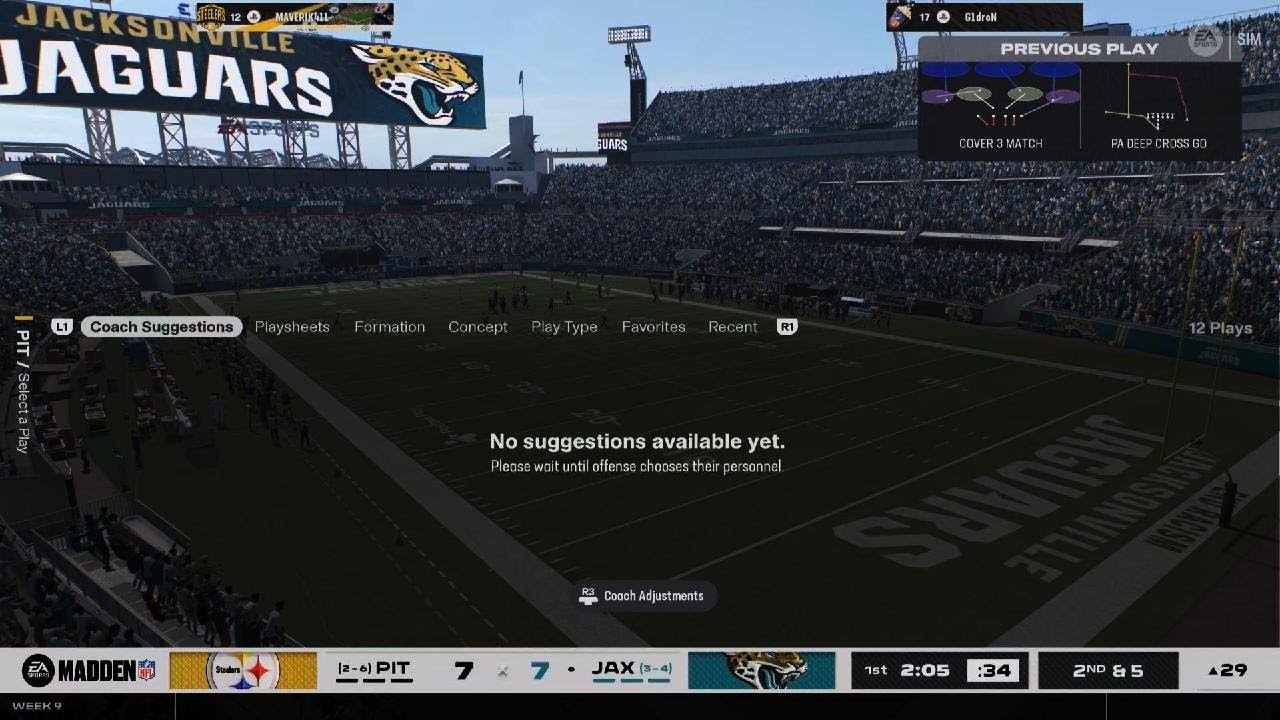 Madden NFL 26 week 9