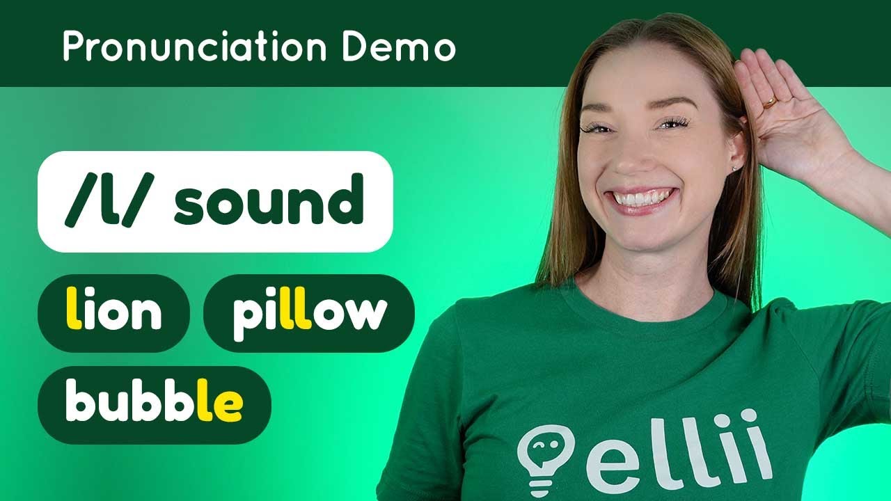 Pronouncing /l/ &ndash; English Pronunciation Lesson (Part 1)