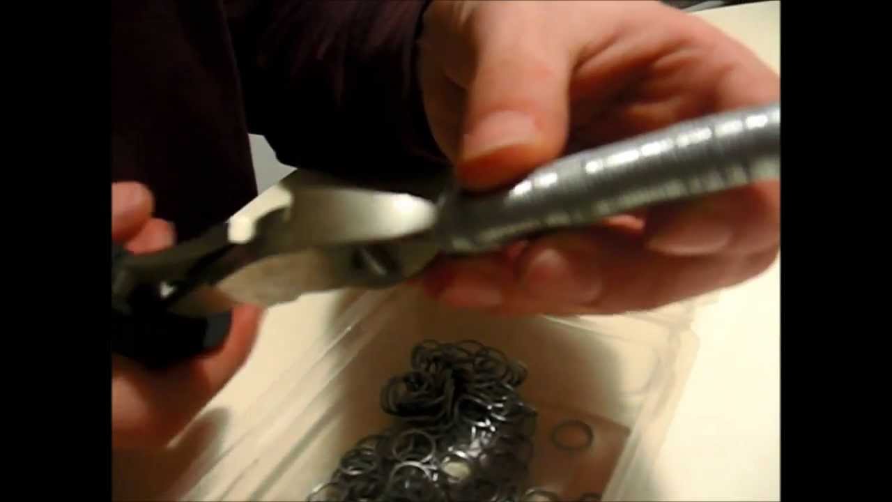 how to make chainmail rings