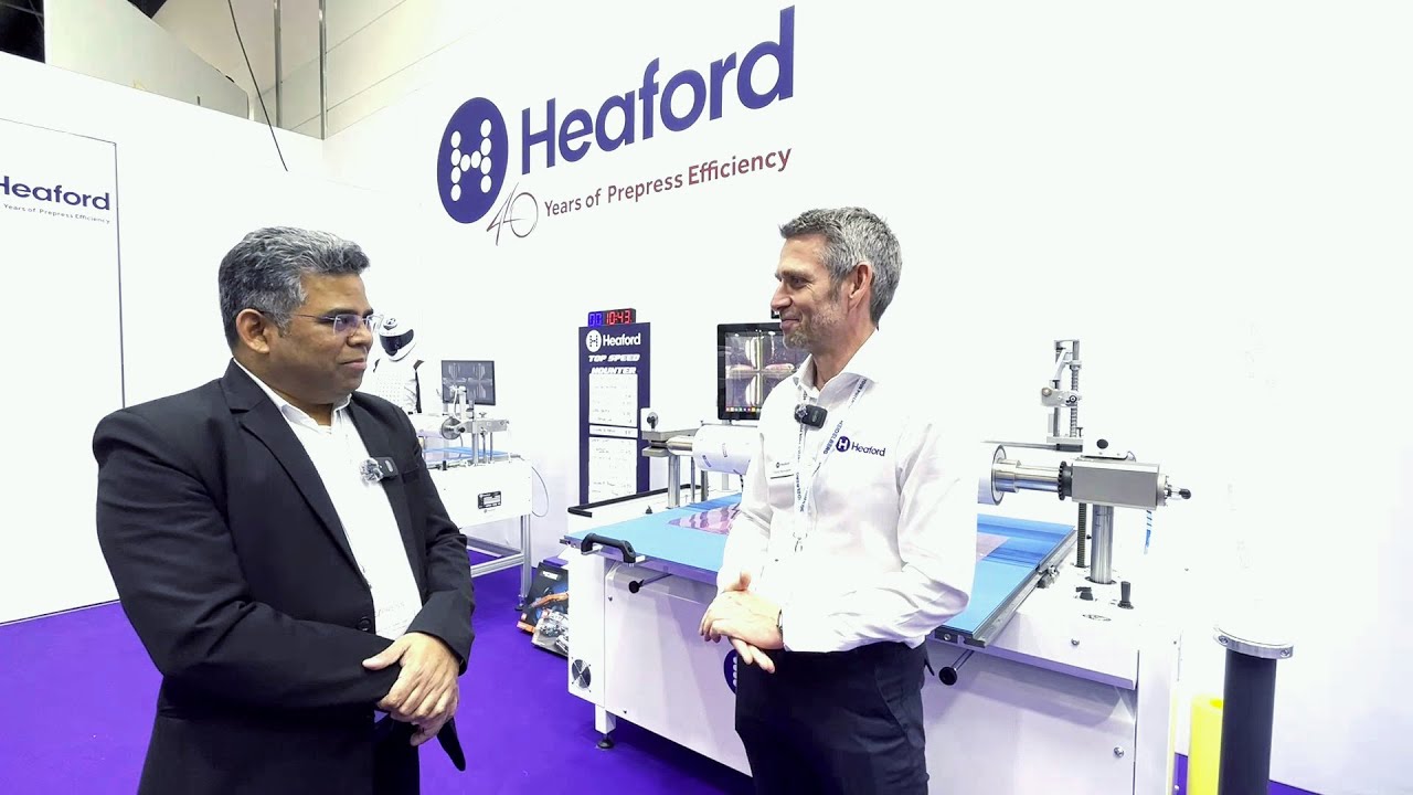 Heaford celebrates 40 Years and Unveils Latest Technologies at drupa 2024!