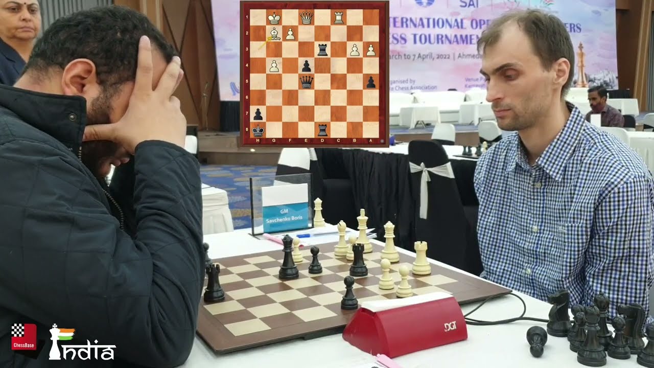 When your pieces move from offense to defense | GM Abdelrahman Hesham vs GM Boris Savchenko