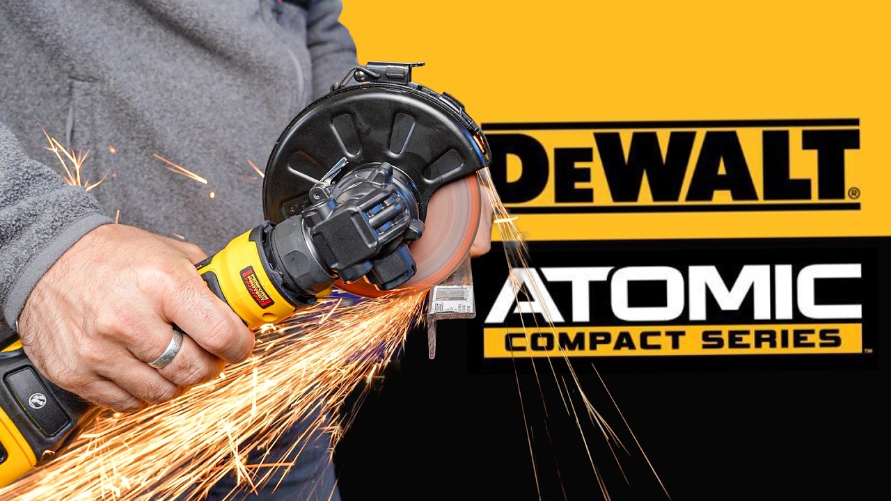 Новинка! Мини болгарки DeWALT Atomic DCG400 и DCG402 - обзор и тест