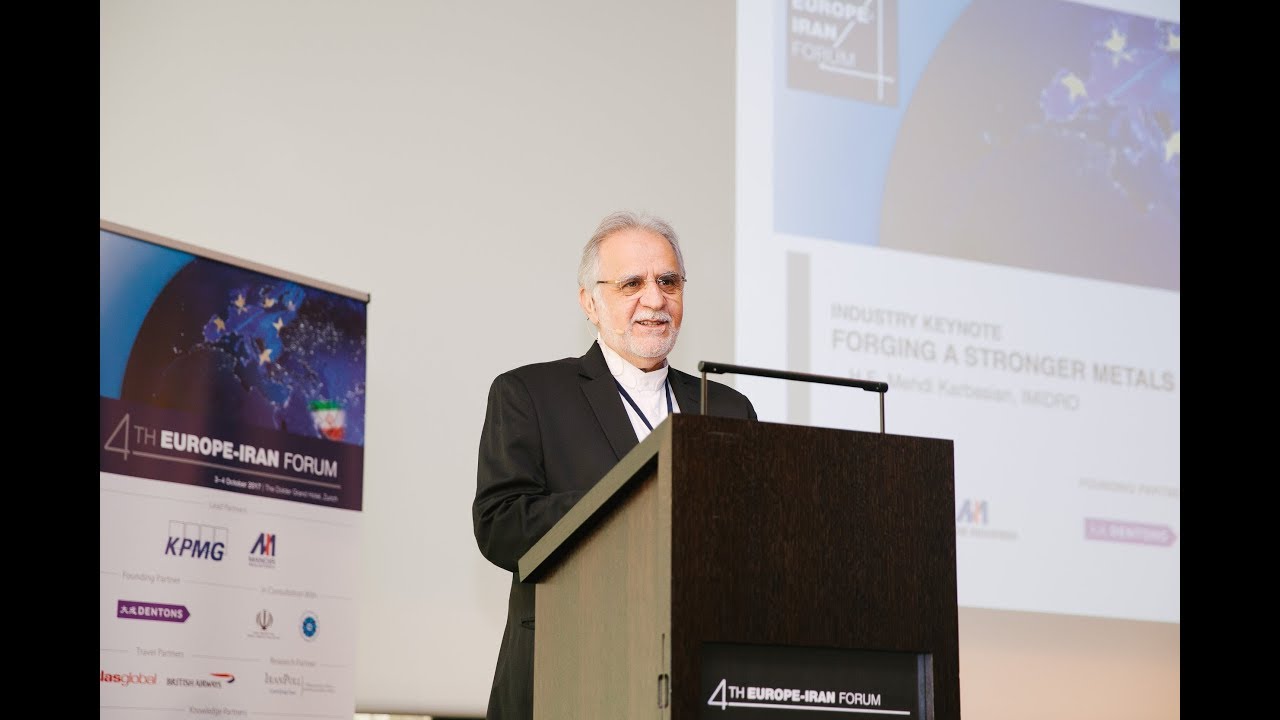 Iran Industry Keynote  | Mehdi Karbasian at EIF4