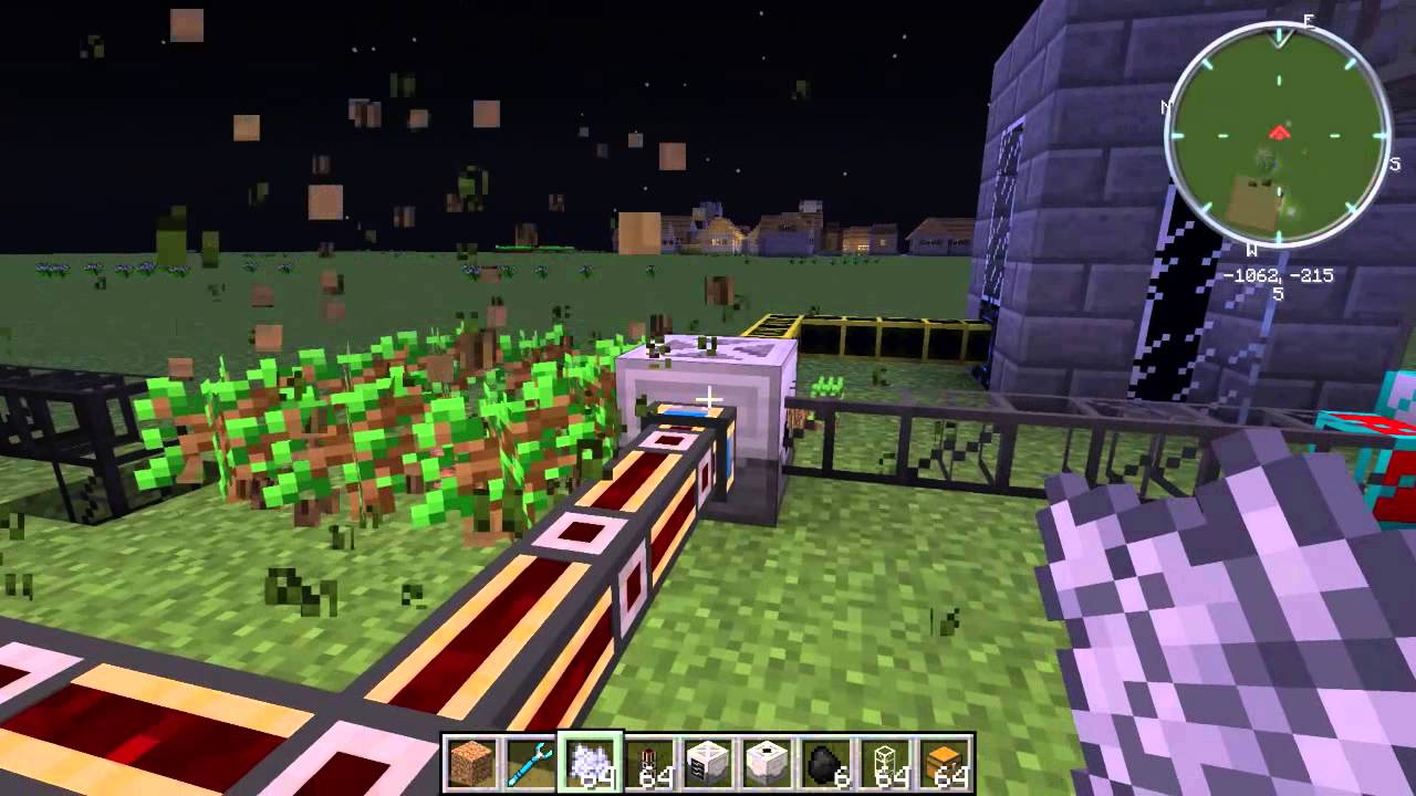 FTB Tutorial: Automatic Sustainable Tree Farm MJ Power Plan Minefactory Reloaded