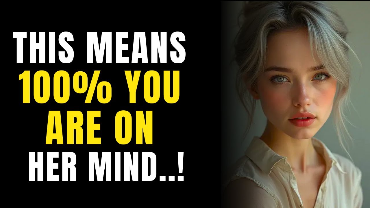 She Says Nothing… But Her Mind Is Full of You