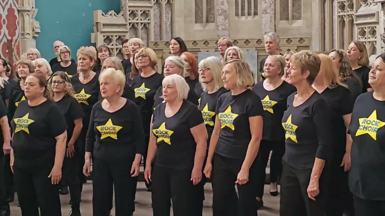 COMPILATION Rock Choir at GORTON MONASTERY 27th July 2025