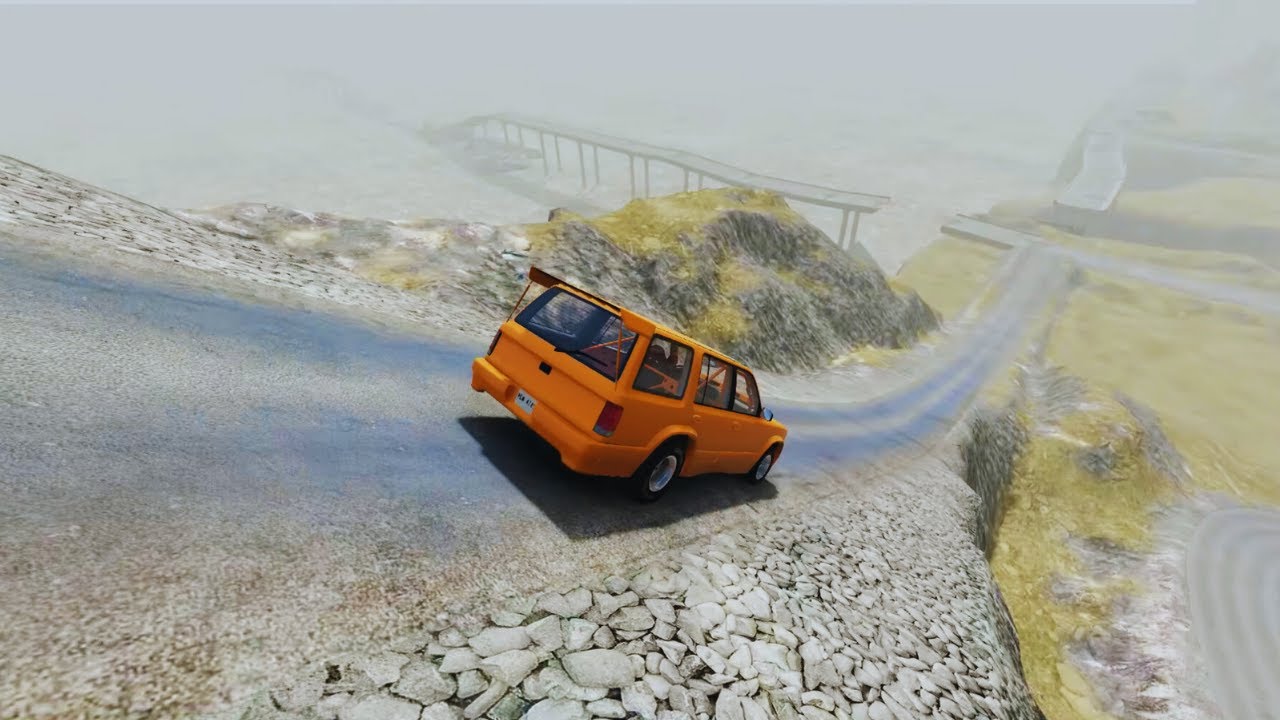 Epic High Speed Car Jumps #1 – BeamNG Drive