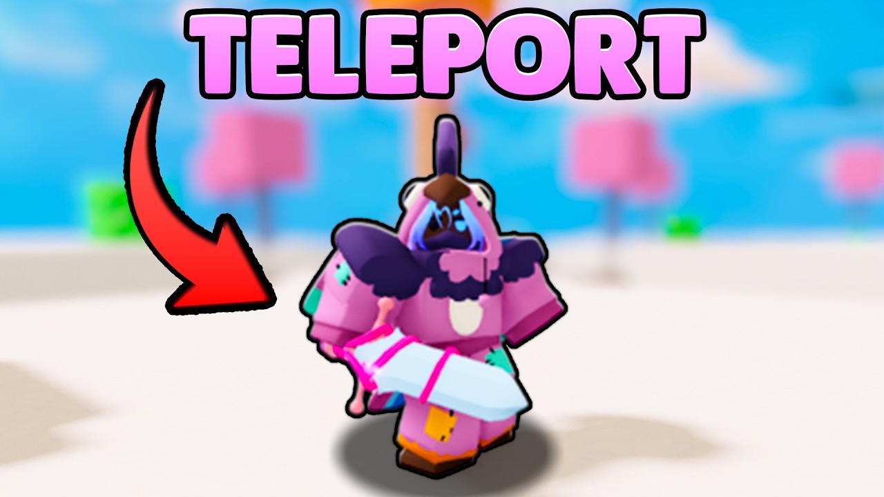 I TELEPORTED everywhere with Evelynn in Roblox Bedwars