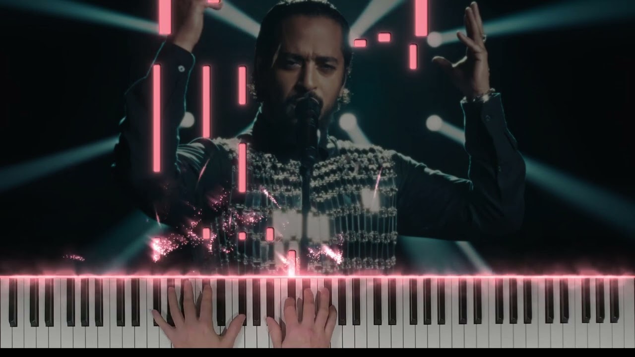 Slimane - Mon amour | Eurovision France 2024 (piano cover)