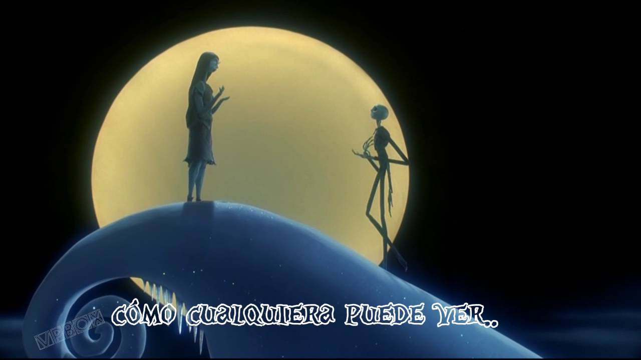 The Nightmare Before Christmas - « Sally's Song »(Sally & Jack ) -  Sub. Español - HQ