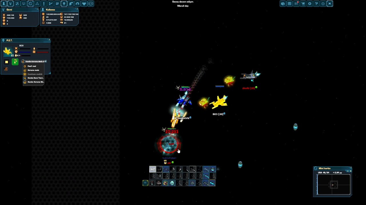 Darkorbit - UBA #4 [ UnderTaker/Kenzor/Selachi/Kris/Angela/Lukito ]