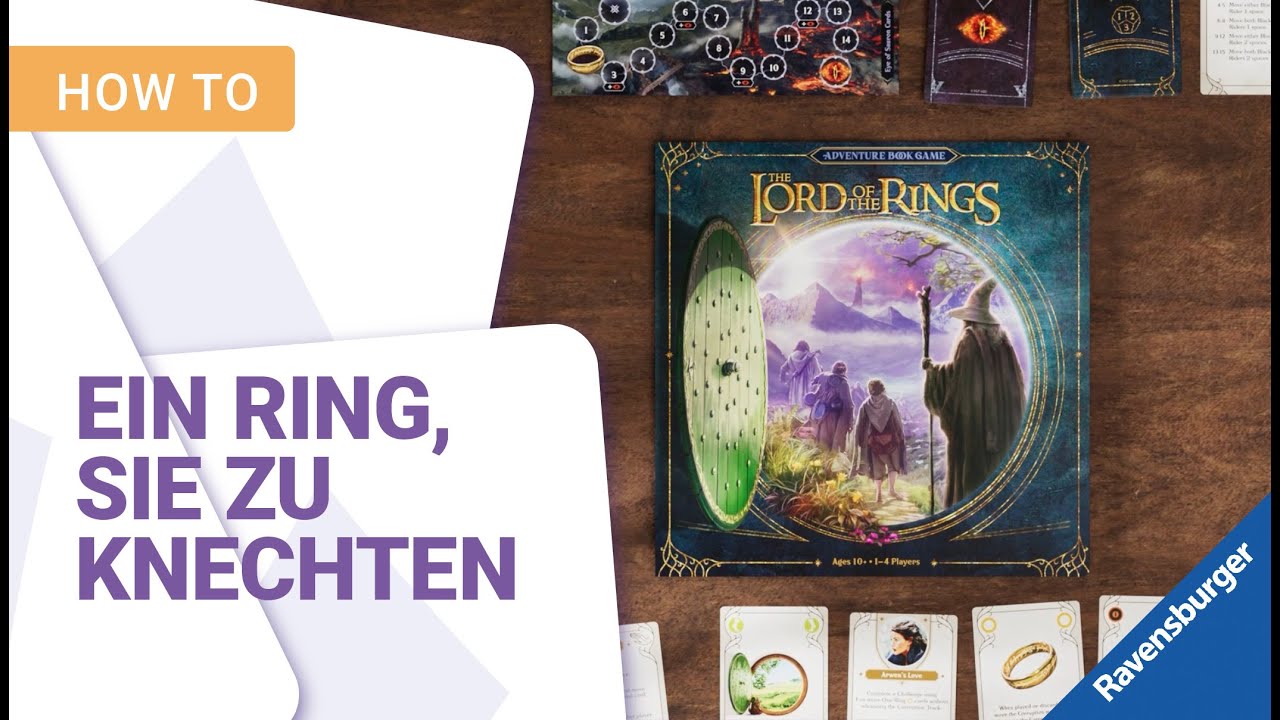 So spielt ihr „Der Herr der Ringe“ – Adventure Book Game von Ravensburger
