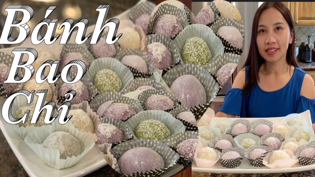 Bánh bao chỉ tốc hành bằng lò vi sóng mềm dẻo thơm ngon tuyệt đỉnh - Snowball cakes  - Cuộc Sống Mỹ