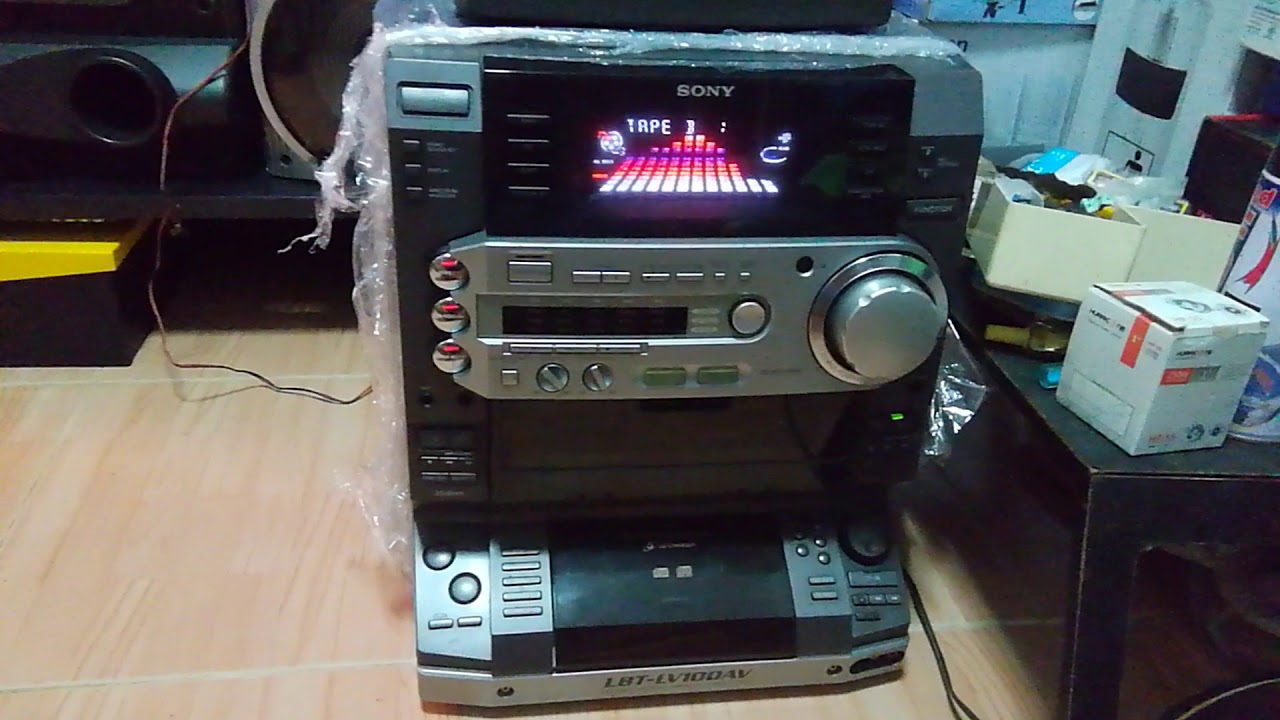 เครื่องเสียงมินิคอมโป Sony