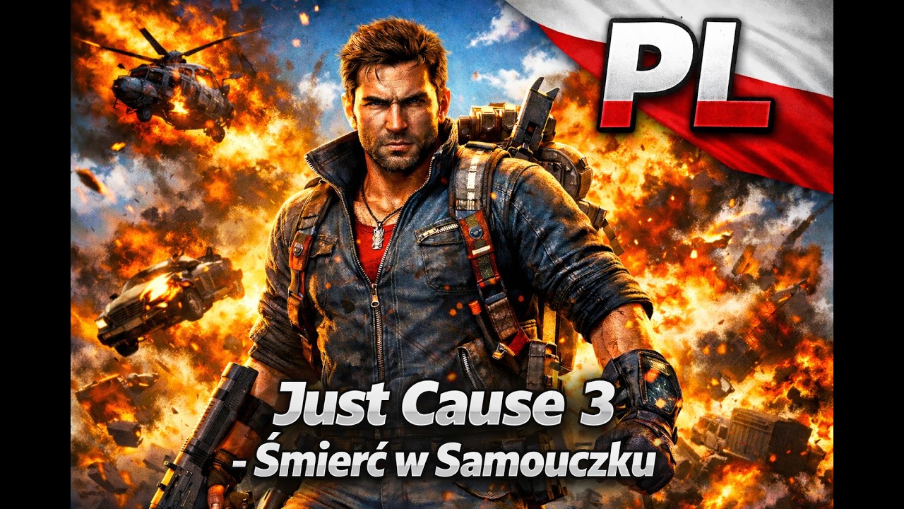 Just Cause 3 PL - krótka historia o ginięciu w samouczku