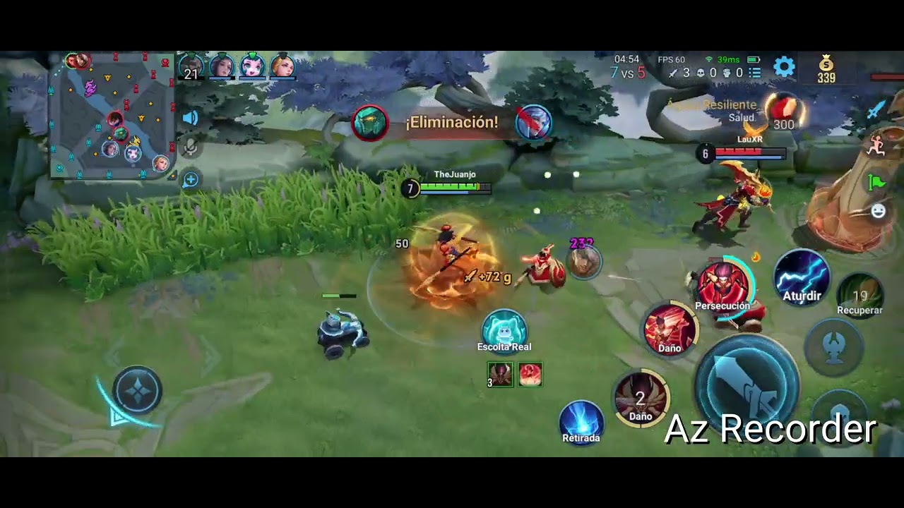 Partida clasificatoria de Honor of Kings