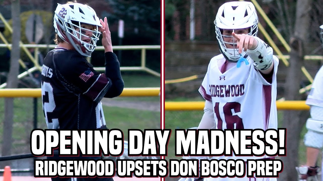 Ridgewood 7 Don Bosco 6 | HS Lacrosse | Ridgewood Upsets Nationally Ranked Don Bosco!