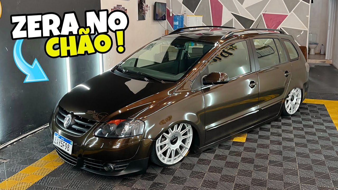 CORTOU TUDO PARA ZERAR A SPACEFOX NO CHÃO NA SUSPENSÃO A AR E ARO 18