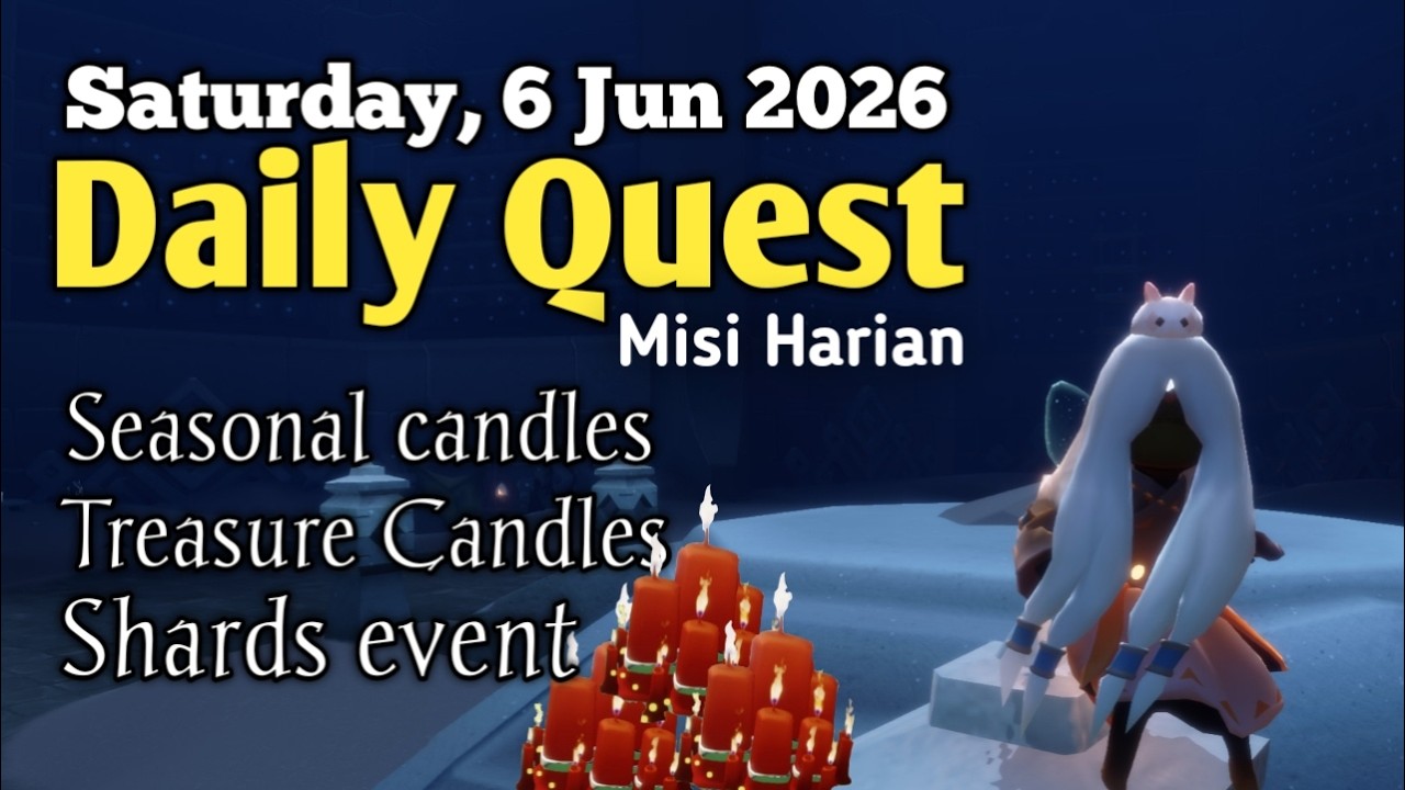 Sky Daily Quest today - Vault of Knowledge 6 jun 2026 | Sky Children of the Light | Sandwichies Ch