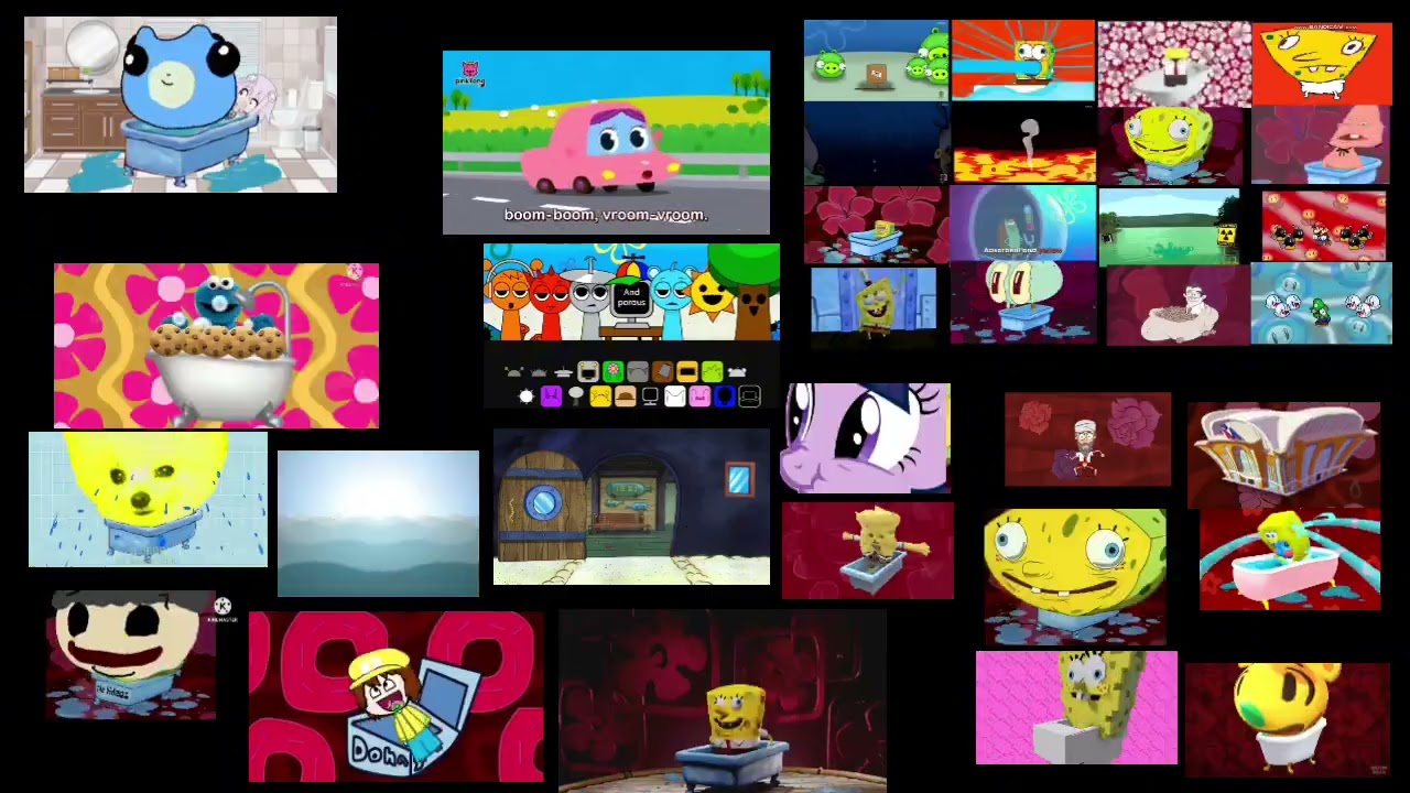 Too many SpongeBob SquarePants theme song