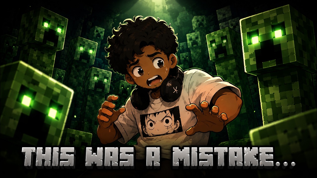 I Spawned 100 Creepers… This Was a HUGE Mistake 💀