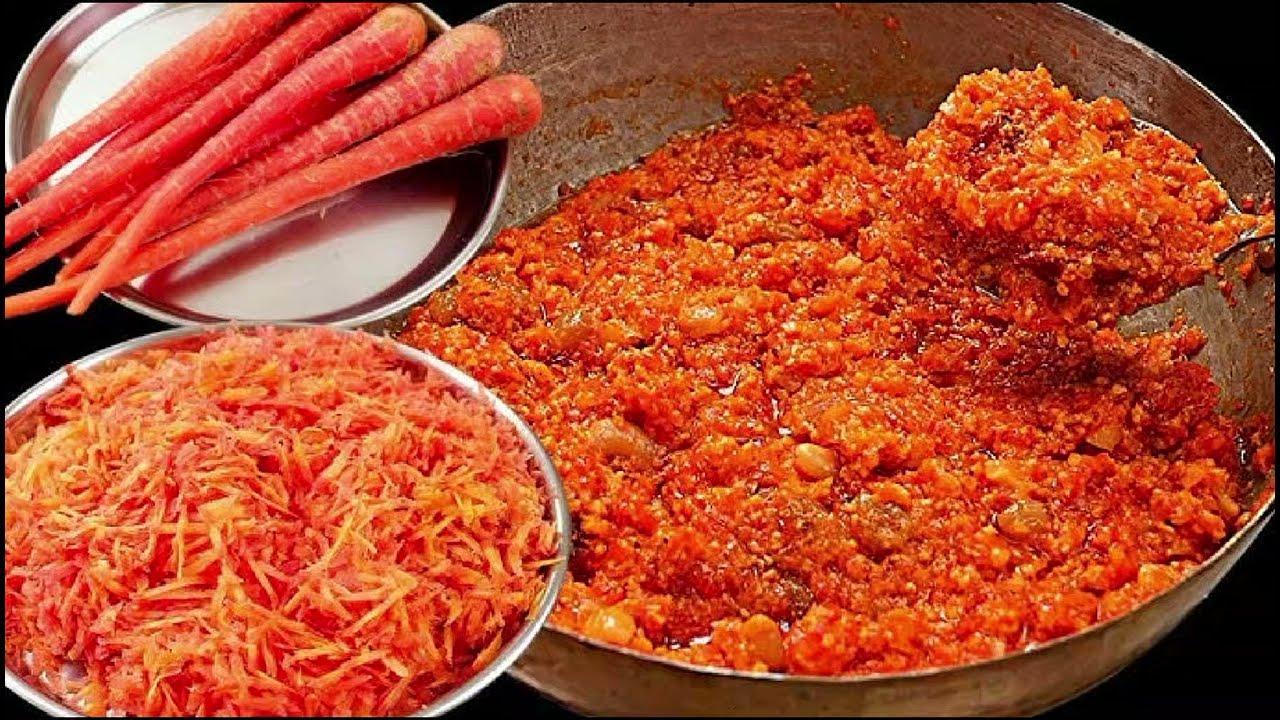 Gajar ka halwa recipe 😋|  गाजर हलवा| Carrot halwa recipe| cookdelicous food 🙏😍