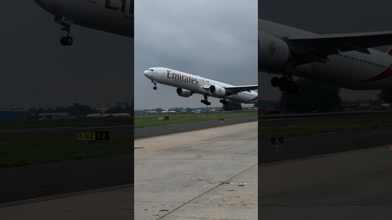 Emirates TakeOff | Boeing-777 | #shorts #trending #viralshorts #emirates #boeing #dubai #dubailife