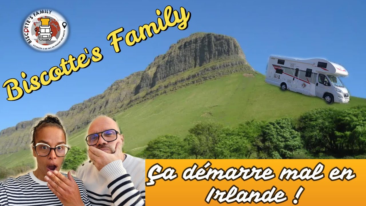 Premier pas en Irlande pour la Biscotte's Family - Voyager et ne pas en perdre une miette Ep.1