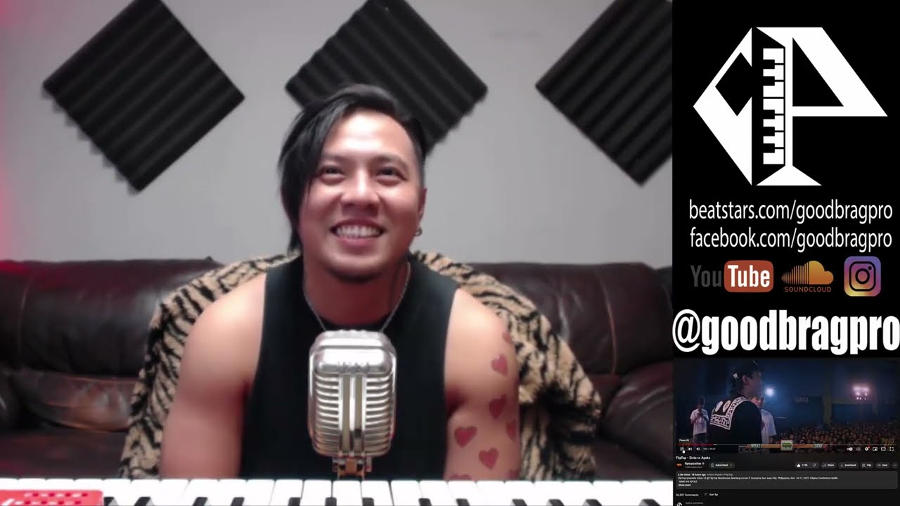 FlipTop - Sinio vs Apekz PRODUCER REACTION
