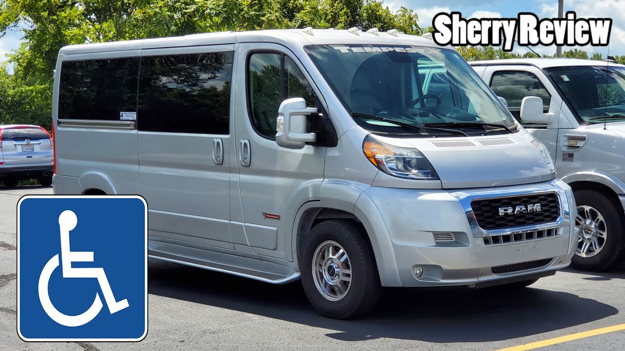 Wheelchair-Accessible 2021 Ram ProMaster LOW-TOP Conversion Van | Sherry Review