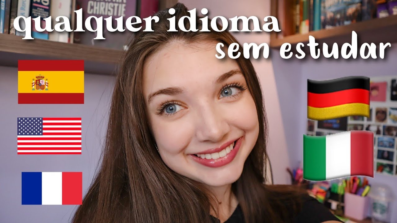 como aprender IDIOMAS sem estudar - o melhor método que existe!