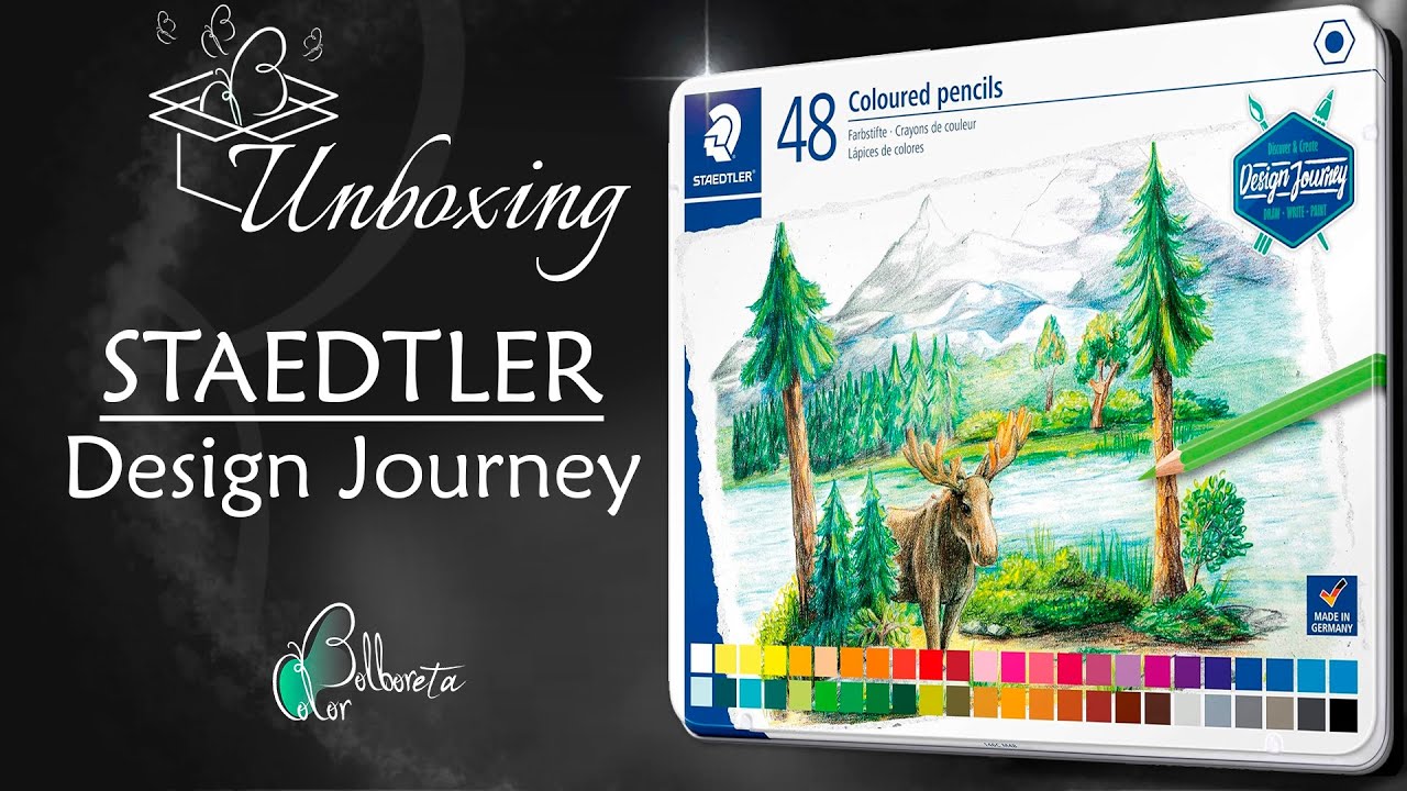 Unboxing: Staedtler Design Journey  - Lápices de colores