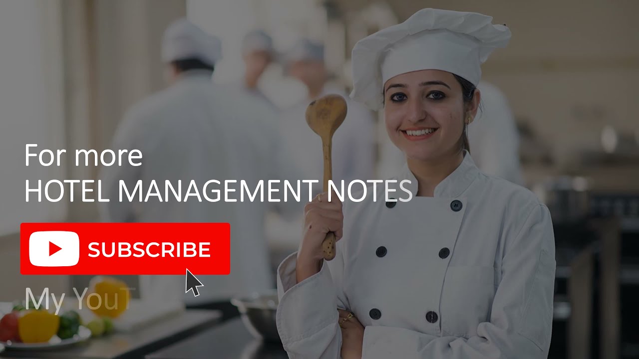 HOTEL MANAGEMENT NOTES|| HM|| By SADIA RAIS