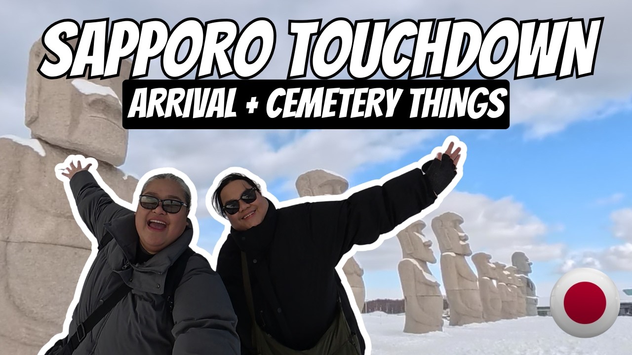 Sapporo Vlog | JAL Flight, Award Winning Ramen & Cemetery Tour | Chub Explorers