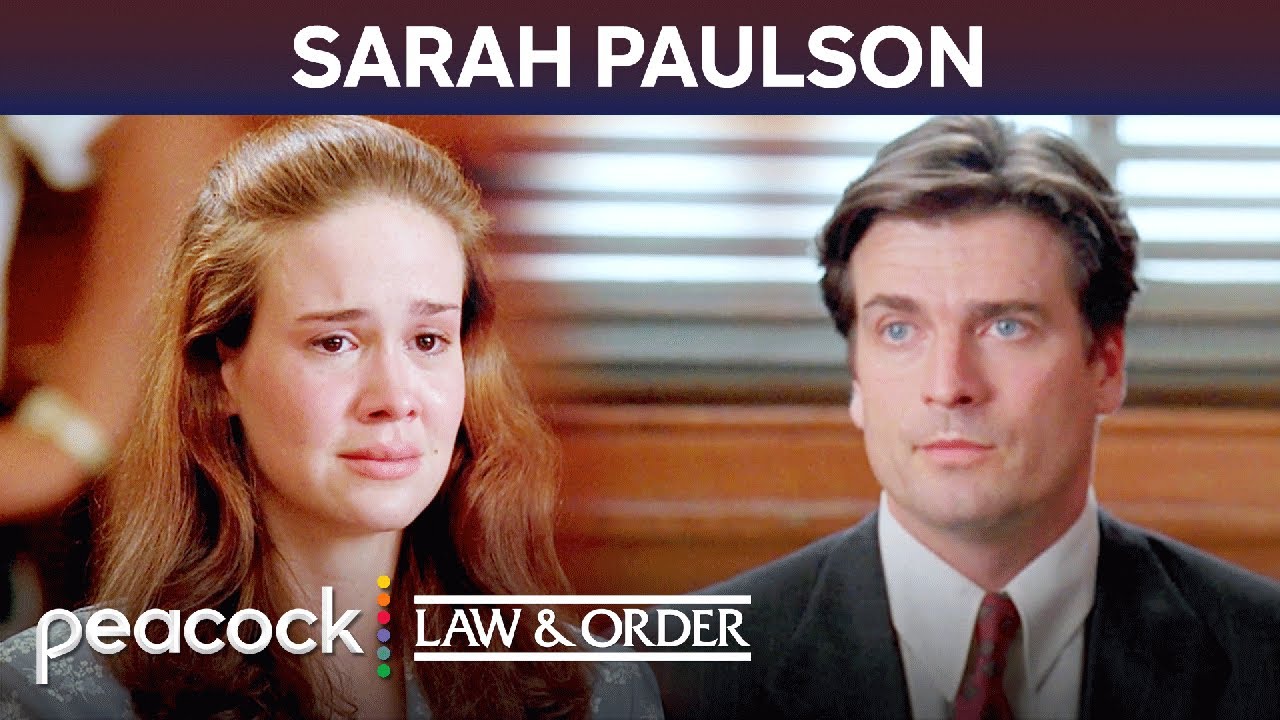 Husband Has Underaged Affair with His Late Wife's Daughter (Sarah Paulson) | Law & Order