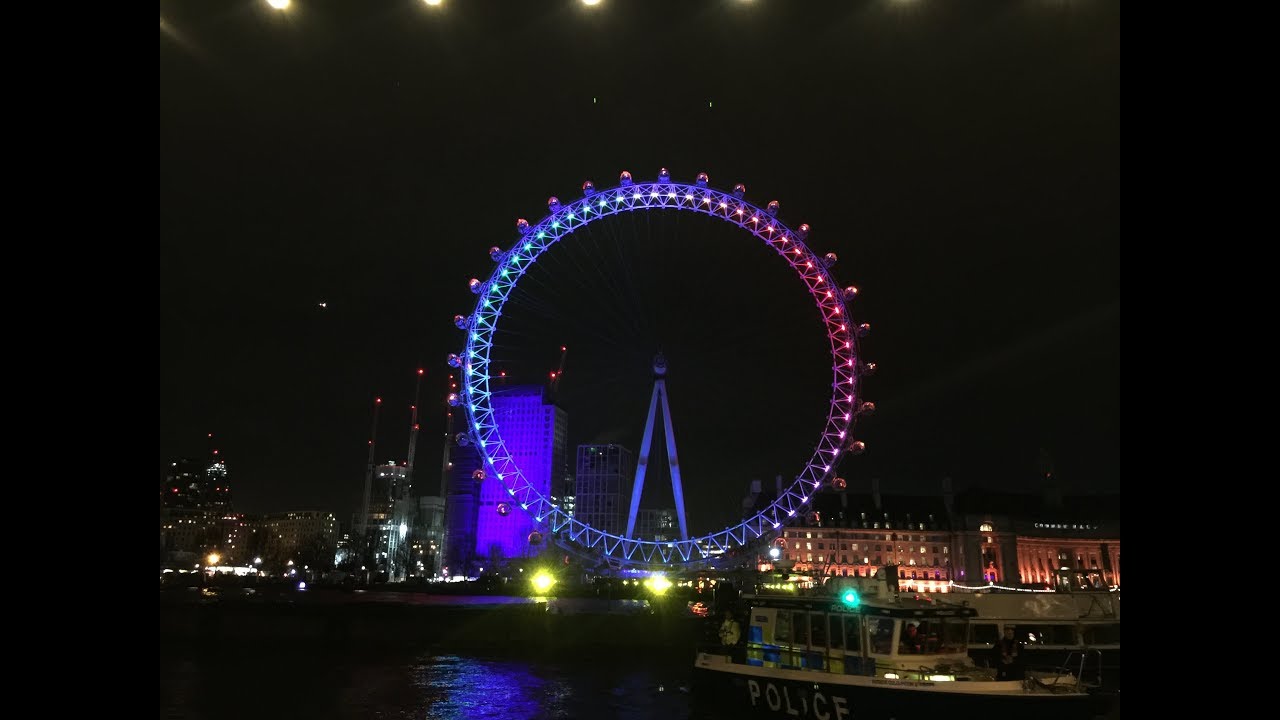 2018 London New Year's Eve Fireworks