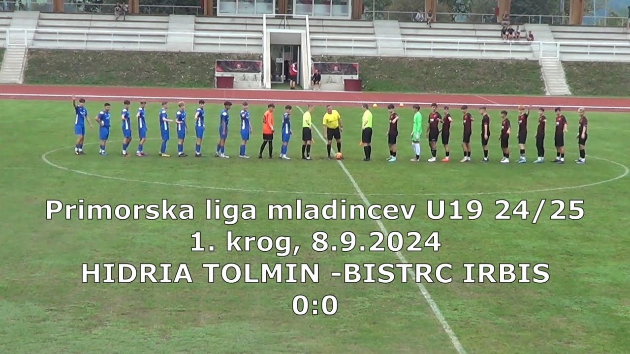 U19 Hidria Tolmin - Bistrc IRBIS  0:0, EPNL U19 24/25, 1. krog, 8.9.2024