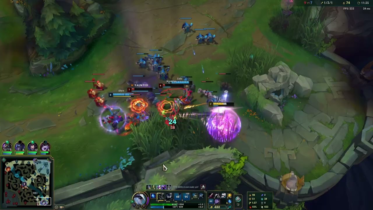 Ashe Stage 2 vs jinx