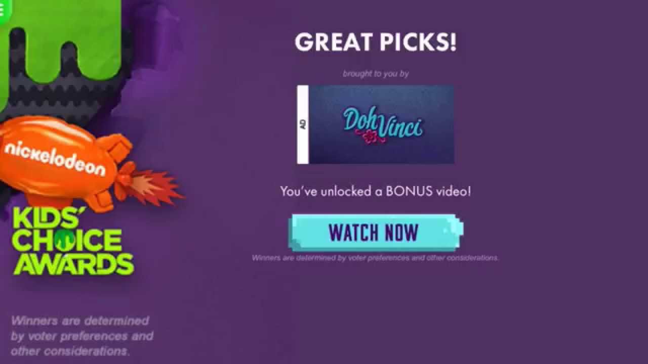 Kids' Choice Awards Voting 2015