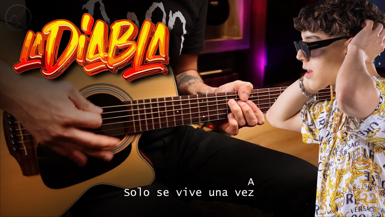 La Diabla - Xavi GUITARRA Cover REQUINTO + ACORDES Christianvib
