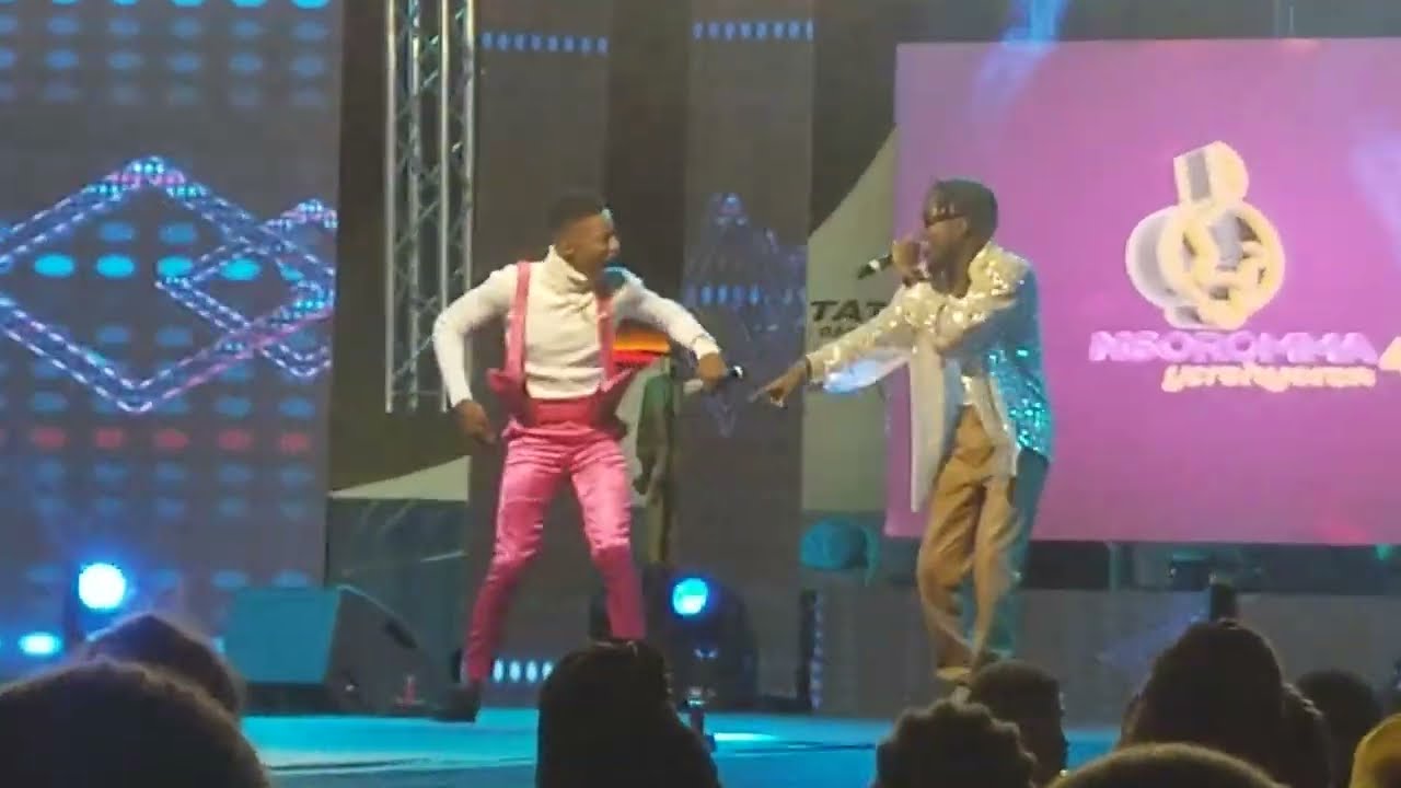 Camidoh and Daniel grill fans with Dance with me by Camidoh @ Adom TV Nsoroma finale